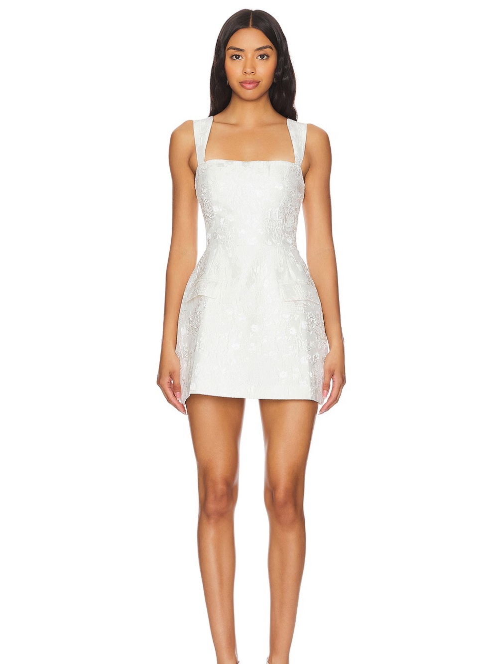 Amanda Uprichard Bethany Romper White Size Medium